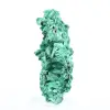 Klein vezelig malachietspecimen uit DRC, inclusief acrylen voet - 2