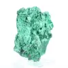 Malachietspecimen met groene vezels uit Congo, acrylen standaard - 1