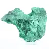 Malachietspecimen met groene vezels uit Congo, acrylen standaard - 4