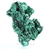 Slanke vezelige malachiet uit DRC, authentiek mineraal op voet - 3