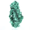 Slanke vezelige malachiet uit DRC, authentiek mineraal op voet - 4