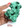 Slanke vezelige malachiet uit DRC, authentiek mineraal op voet - 6