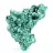 Malachietaggregaat uit Congo-Kinshasa voor verzamelaars, op voet