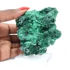 Compacte malachiet met zijdeglans uit Congo, op acryl gemonteerd - 6