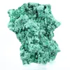 Vezelige malachiet met platte vorm uit DRC, decoratief mineraal op voet - 1
