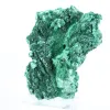 Vezelige malachiet met platte vorm uit DRC, decoratief mineraal op voet - 4