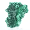 Vezelige malachiet met platte vorm uit DRC, decoratief mineraal op voet - 5