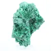 Malachiet uit Congo met vezelige structuur, mineraalspecimen op voet - 0