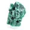 Dichte malachiet met strak vezelpatroon uit Congo, mineraal op acryl - 3
