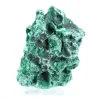 Dichte malachiet met strak vezelpatroon uit Congo, mineraal op acryl - 4