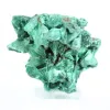 Gedrongen blok vezelige malachiet uit Congo, minerale decoratie - 2
