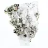 Natuurlijke octaëdrische pyrietkristallen uit Peru op een basis - 5