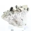 Een exemplaar van pyriet uit Peru met goudkleurige octaëdrische kristallen. - 5