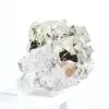 Een exemplaar van pyriet uit Peru met goudkleurige octaëdrische kristallen. - 7