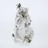 Pyriet uit Peru in octaëdrische vormen – een verzamelobject op een voetstuk. - 5
