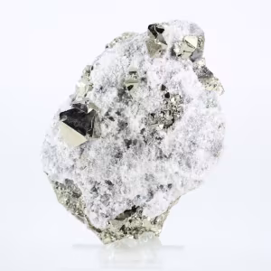 Natuurlijke octaëdrische pyriet – Peruaanse kristalgroep