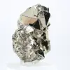 Octaëdrische pyriet uit Peru, ruwe verzamelaarssteen. - 2