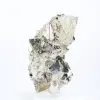 Pyriet-octaëders uit Peru – Natuurlijk exemplaar op een sokkel - 4