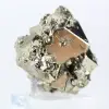 Authentieke octaëdrische pyriet uit Peru – Pronkstuk - 1