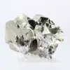 Geometrische pyriet uit Peru – Octaëdrische kristallen op een basis - 0