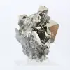 Mineralogisch specimen van octaëdrische pyriet uit Peru - 4