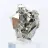 Mineralogisch specimen van octaëdrische pyriet uit Peru