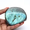 Minerale Vrije Vorm Gepolijste Labradoriet uit Madagaskar - 5