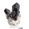 Zwarte morionkwarts uit Brazilië, uniek kristal met acrylvoet - 5