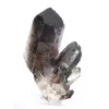 Gedrongen morionkwartskristal uit Brazilië, mineraalspecimen op voet - 5