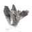 Braziliaanse morionkwarts, decoratief kristal gepresenteerd op voet