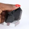 Klein natuurlijk morionkwartskristal uit Brazilië op acrylvoet - 1
