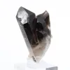 Klein stuk Braziliaanse morionkwarts, kristal op houder - 2