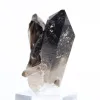 Klein stuk Braziliaanse morionkwarts, kristal op houder - 4