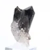 Klein stuk Braziliaanse morionkwarts, kristal op houder - 6