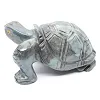 Schildpad in Boliviaanse speksteen voor mineralenverzameling - 3