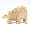 Gebeeldhouwde stegosaurus in speksteen uit Bolivia - 1