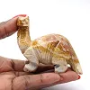 Gebeeldhouwde diplodocus in Boliviaanse speksteen - 0