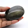 Mexicaanse kei van gouden obsidiaan, gepolijste steen van 75 g - 0
