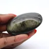 Gepolijste Mexicaanse kei van gouden obsidiaan, stuk van 75 g - 0