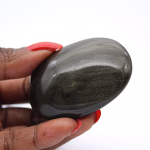 Kleine kei van gouden obsidiaan uit Mexico, 55 g