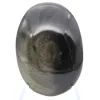 Gouden obsidiaan uit Mexico als gepolijste kei, gewicht 80 g - 1