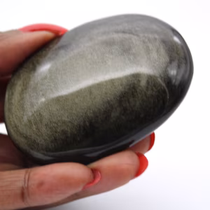 Kei van Mexicaanse gouden obsidiaan, gepolijste steen van 100 g