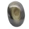 Gepolijste kei van Mexicaanse gouden obsidiaan, formaat van 80 g - 2