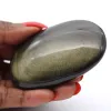 Kei van gouden obsidiaan uit Mexico, steen van 100 g - 0
