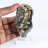 Schalenblende uit Polen, gepolijste plak op acrylen voet - 1