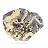 Plak Poolse schalenblende voor mineralencollectie