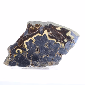 Schalenblende uit Polen, grote minerale plak van 290 g