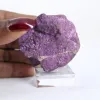 Ruwe purpuriet uit Portugal op standaard – Mineraalspecimen - 1