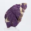Portugese purpuriet op standaard – Ruw mineraalmonster - 0