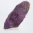 Ruwe purpuriet uit Portugal op standaard – Mineralogische verzameling